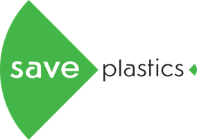 Logo Save Plastics | groene gevel IKC Leeuwarden
