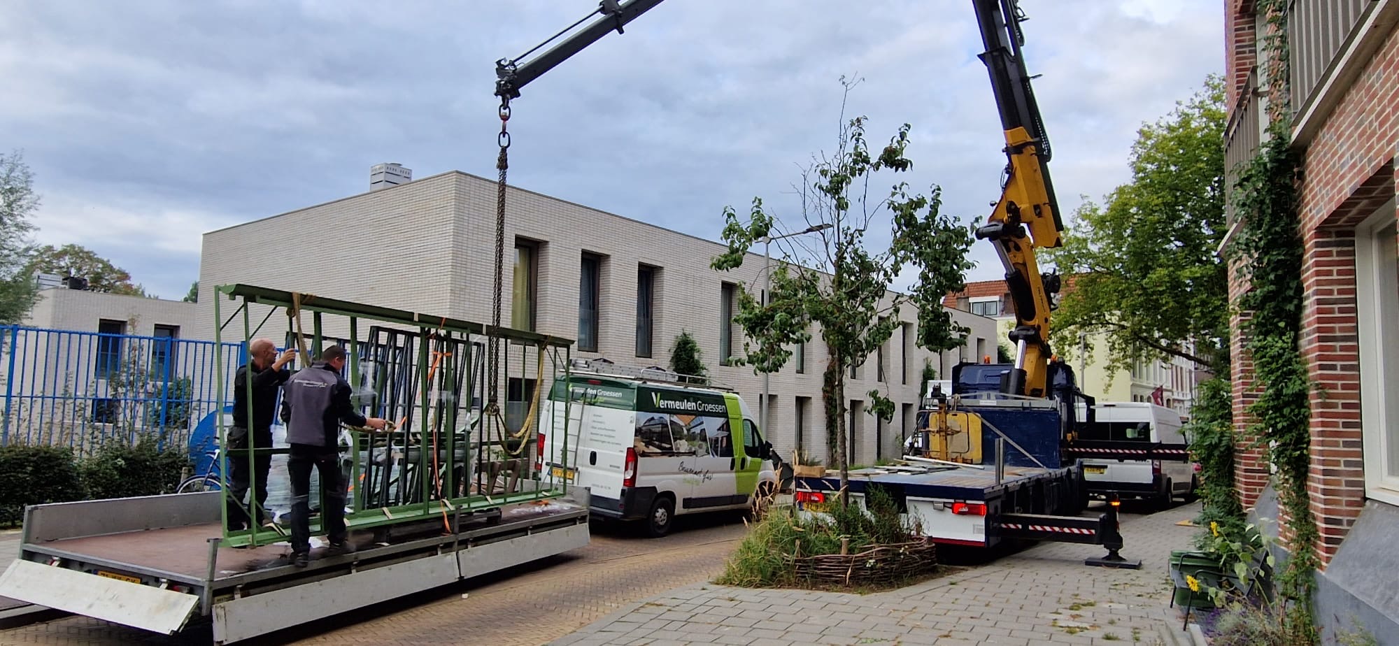 Klimaatslimme daktuin Stadsgras: groene stadsoase 01