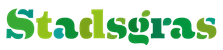 Logo Stadsgras | save lodge: klimaatadaptief en circulair bouwen